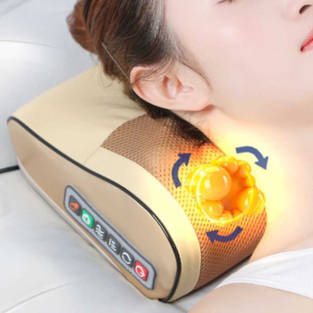 Electric Neck Massager Pillow Multifunctional Neck Relaxation Pillow Device Neck Health Massager Relaxation Pillow MassagerW250512