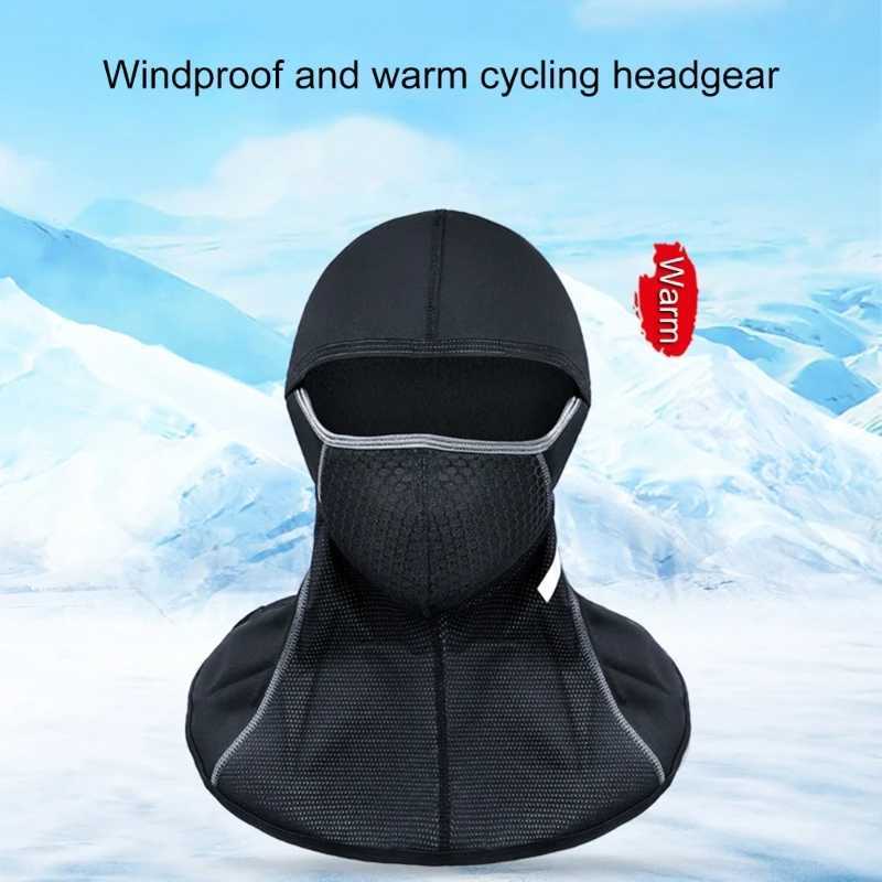 Winter Bike Mask Comfortable Soft Mask Sports Tactically Fishing Face MaskW250512