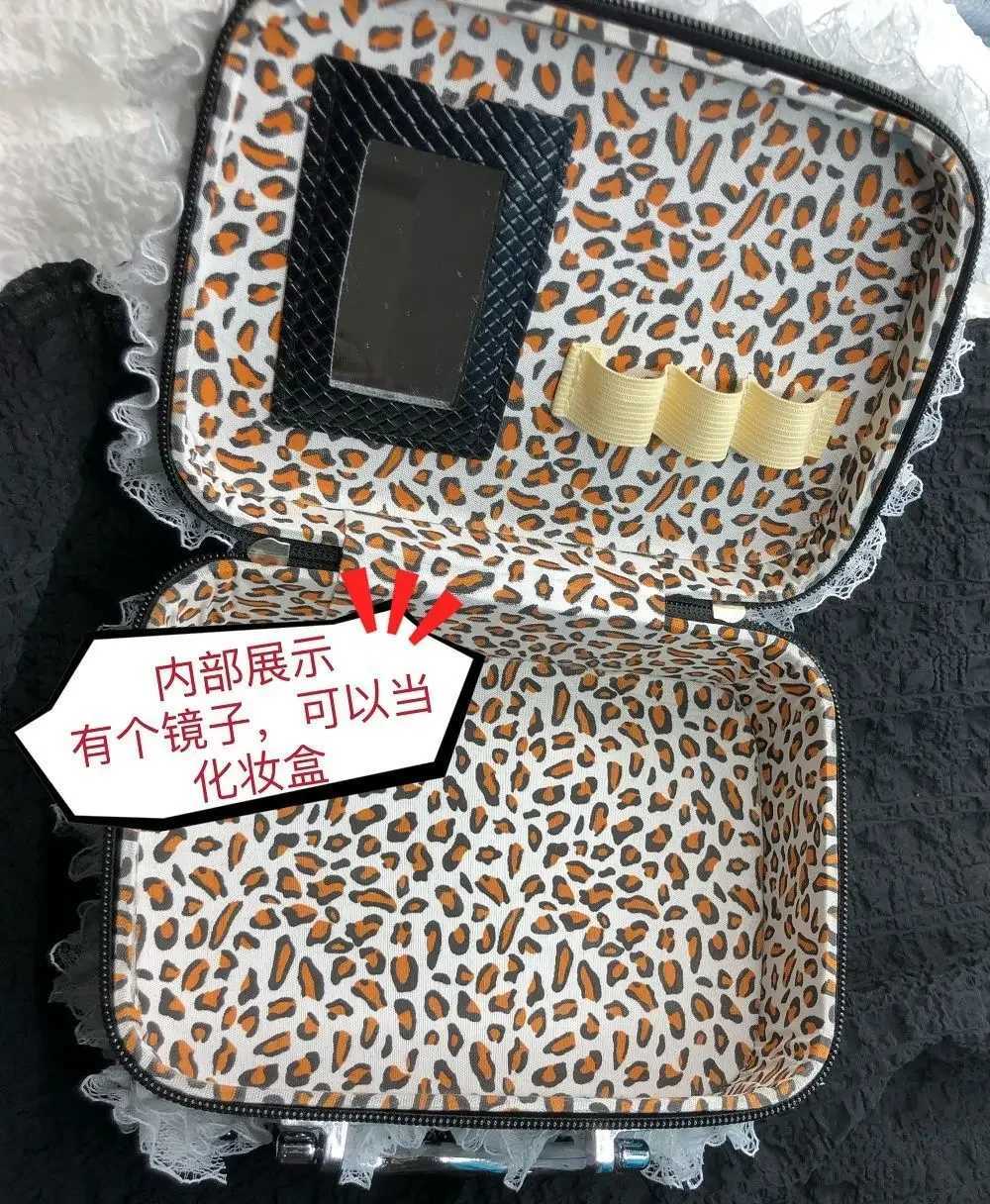Miyagawa Sweet Lace Patchwork Handbag Gothic Lolita Makeup Bag Lolita Millennial Spice Girl Y2k Top-handle BagsW250512