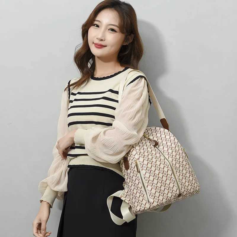 Fashion Soft Leather Texture s Shoulder Bag Square Lattice Pattern s Shoulder Bag Leisure Hundred Ladies Handbag S Z250512