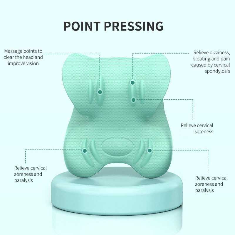 C-Type Neck Stretcher Cervical Massage Pillow Neck And Shoulder Relaxer Cervical Traction Device Pillow For Muscle Relax And TmjW250512