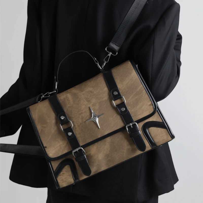 2025 New Trendy Fashion Students Schoolbags High-capacity Preppy Women Shoulder Handbags Vintage Y2k Aesthetic Star Backpacks Z250512