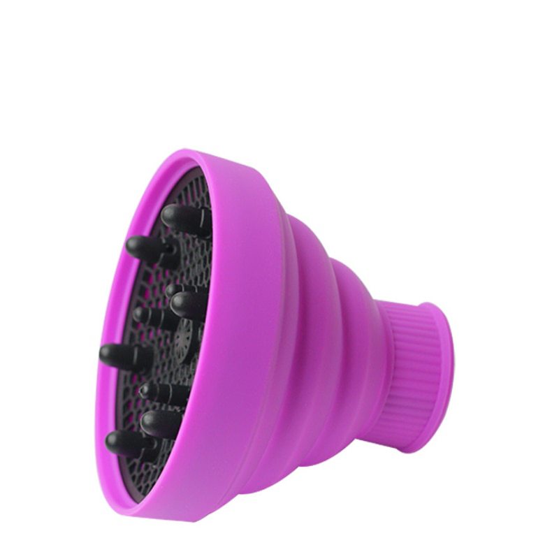 Silicone Hair Dryer Cover Hair Dryer Telescopic Nozzle Drying And Styling Curling Hair Hair Care Tools Folding Wind Cover Hair Drying Cover