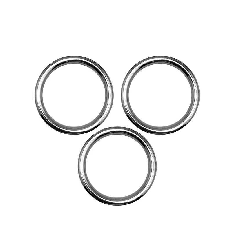 Small large male Ball Scrotum Stretcher metal penis lock cock Ring bondage restraint Delay ejaculation BDSM Sex Toy for man W250512