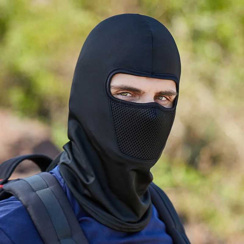 Outdoor Mens Hiking Cycling Mask Scarf Breathable Neck Gaiter Sport Motorcycle Summer Sun Ultra UV Protection Face CoverW250512