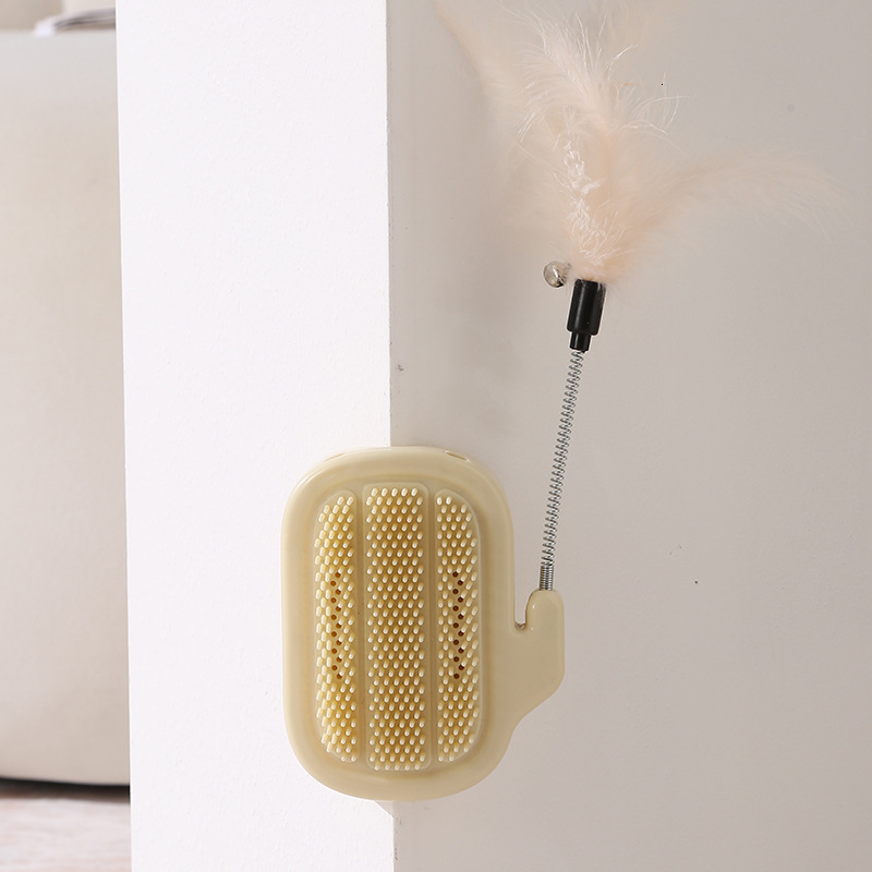 New Toy Itching and Furing Device Cactus Cat Scratching Board Stickable Face Rubbing Tool Pet Supplies