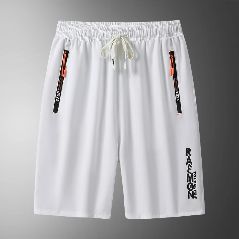Summer Mens Elastic Waistband Stretchy Casual Shorts for Outdoor Sports Activities and Beach Quick-Dry Breathable n 250509