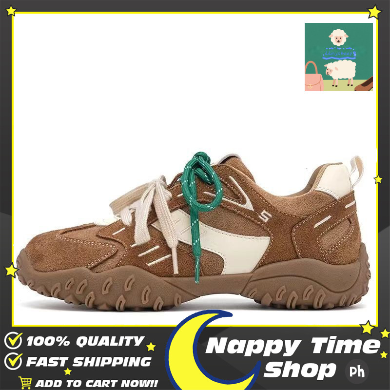 Ddmysheep Ddmysheep Spring New Comfortable Breathable Fashionable Casual Forrest Gump Thick Soled German Training Versatile Women S Shoes Outdoor