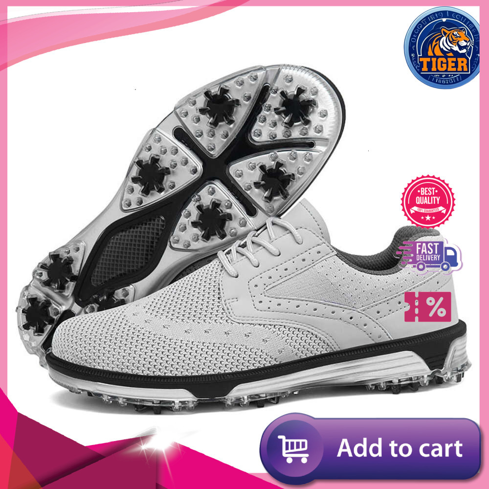 Ddmytiger Men Wear Shoes Training Outdoor Walking Supplies Sneakers Anti Slip Athletic Golf Footwear Trainers Caddie Shoe Outdoor Shoes