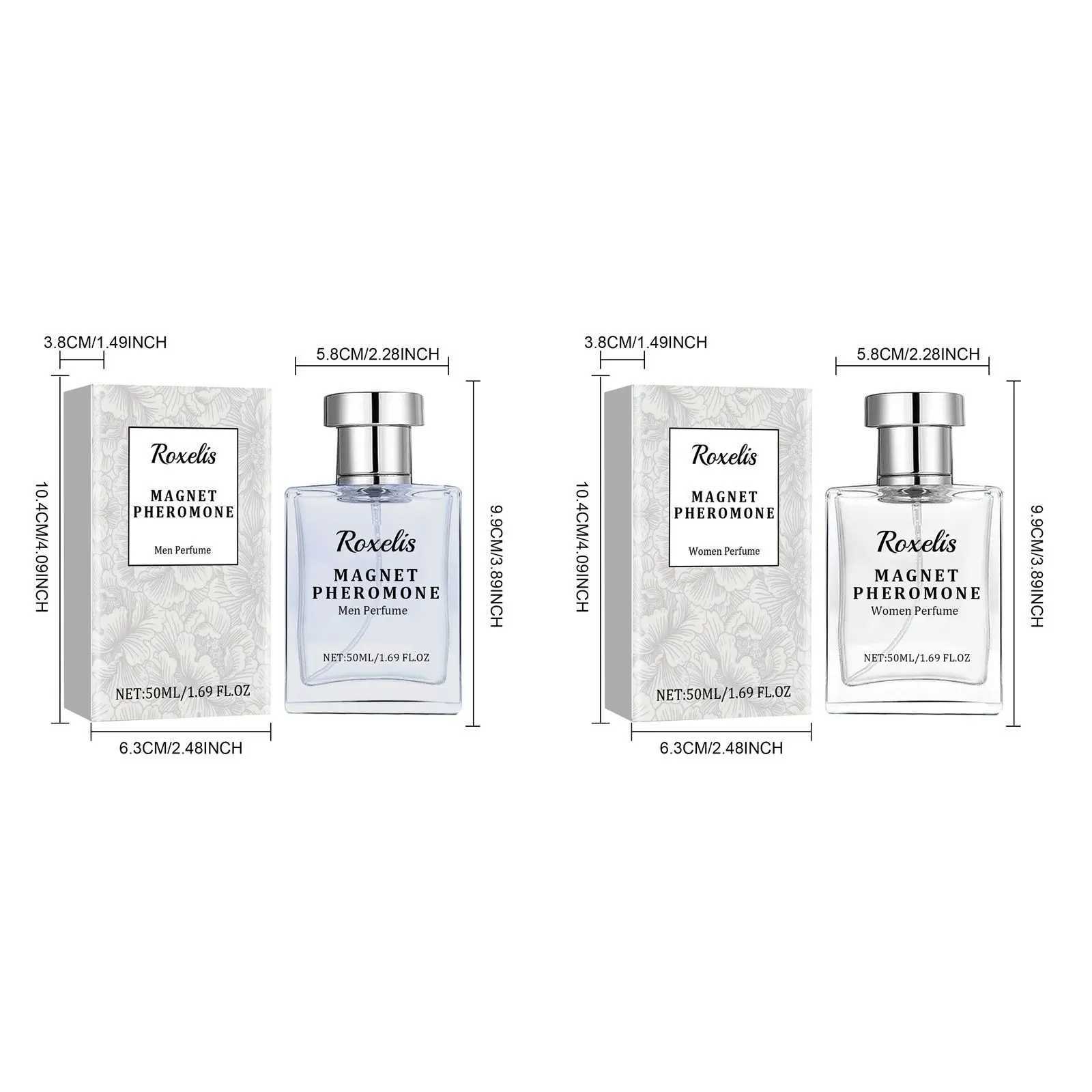 Roxelis 50ml Magnet Pheromone Perfume Men Women Lasting Fragrance Release Charming Dating Atmosphere Couple Gift Glamour PerfumeXJ250512