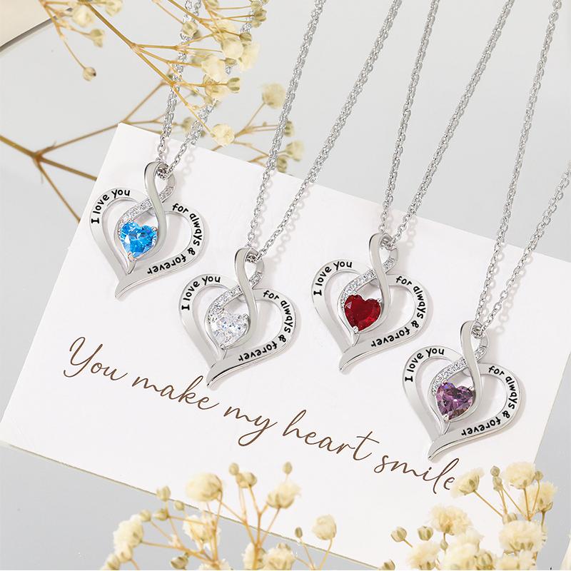 Sophisticated Eternity Love Statement Jewelry: Handcrafted Jet Stone Heart Pendent