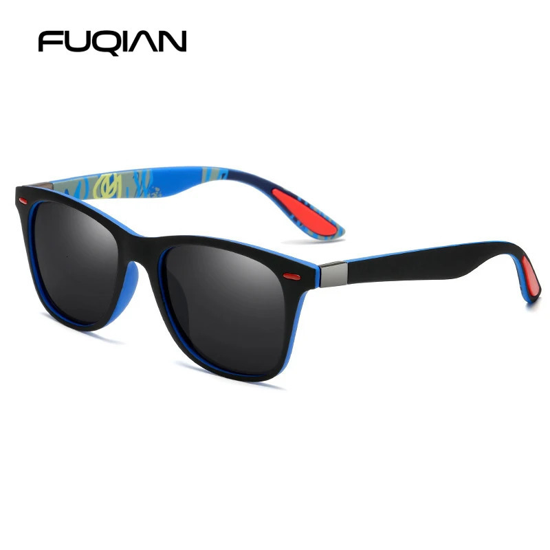 Polarized Sunglasses Men Women Classic Square Plastic Driving Sun Glasses Male Fashion Black Travelling Shades UV400 250512