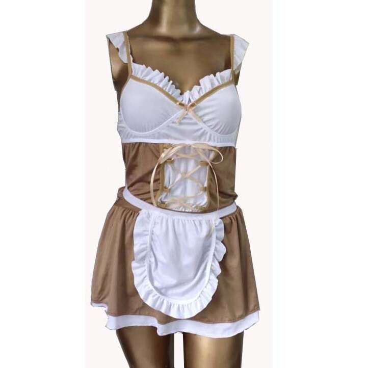 Patent Leather Sexy Lingerie Sexy Passionate Cute Hot Plus Size No Take Off Lingerie Sexy Uniform Outfit Maid Outfit KQ