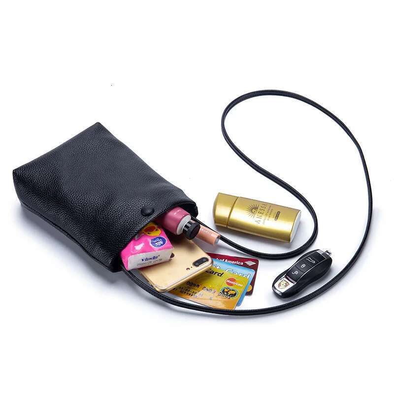 New Women Genuine Leather Handbags Female Large Capacity Shoulder Phone Pocket Card Holders Fashion Crossbody Bags For Girl
