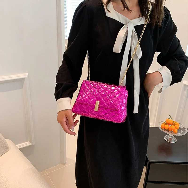 Women PU Leather Shoulder Bag Chic Glitter Design Tote Handbag Sparkly Y2K Cell Phone Bag Female Crossbody Commuting Bag Z250512