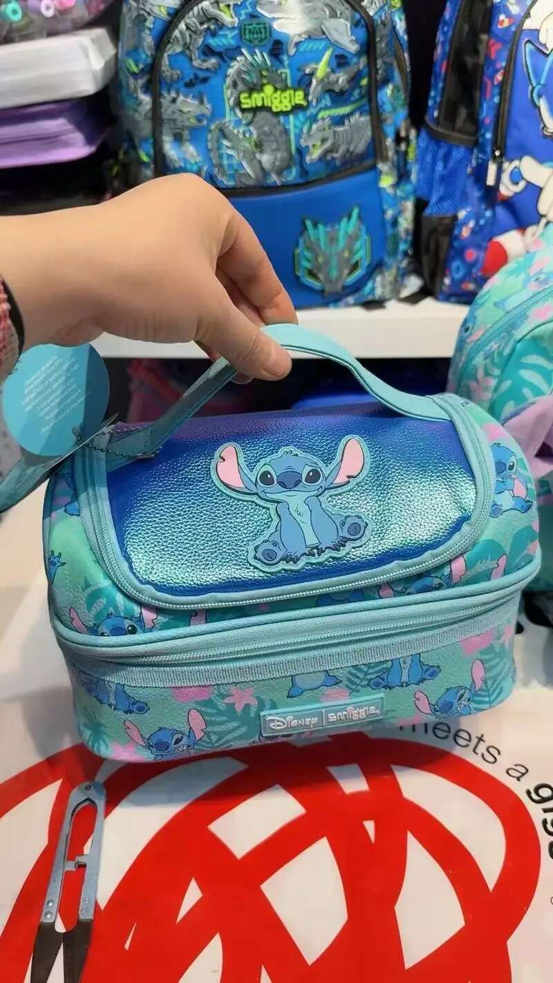 Australian smiggle sewed backpack lunch water bottle student large capacity pen bag give friends gifts