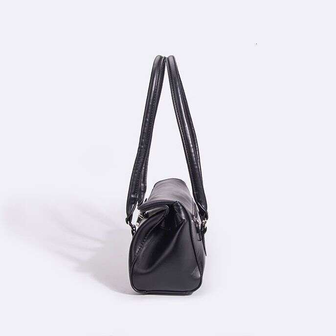Popular Texture Boston Women's 2025 New Trendy Lock Bar Pillow Shoulder Bag Underarm