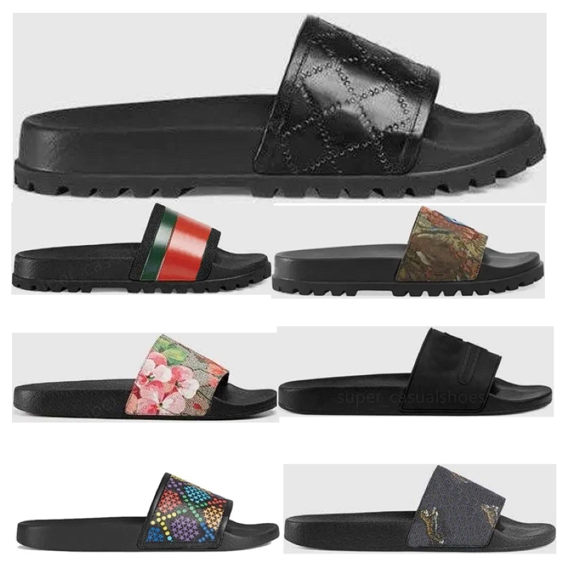 Designer Slipper Sandal Floral Slippers Men Women Platform Slides Summer Casual Flip Flops Outdoors Beach Pool Sliders