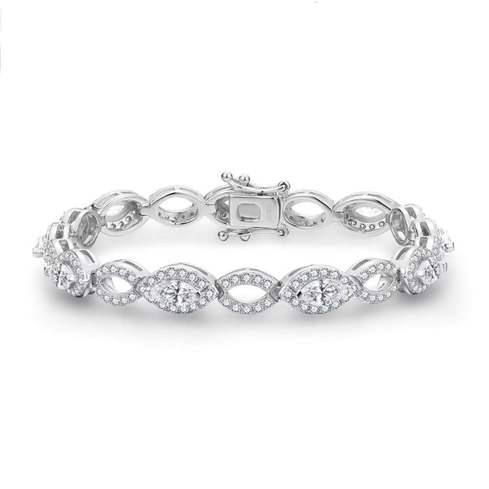 Fine Moissanite Tennis Bracelet Elegant Moissanite Jewelry