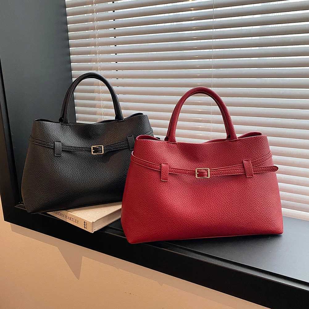Women Top Handle Bag PU Leather Satchel Purses Large Capacity Lock Handbags Ladies Tote Bag Womens Purse Work BagXJ250512