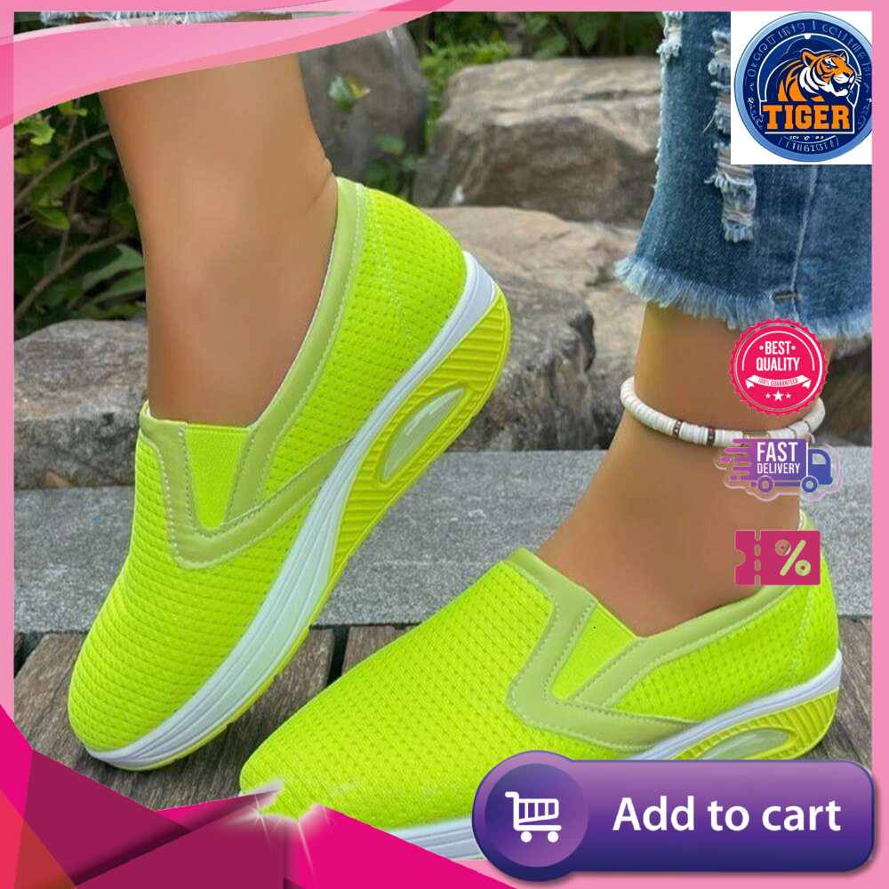 Ddmytiger Summer Temu Large New Women S Fashion Flourishing Green Sports Casual Single Shoes Outdoor Shoes