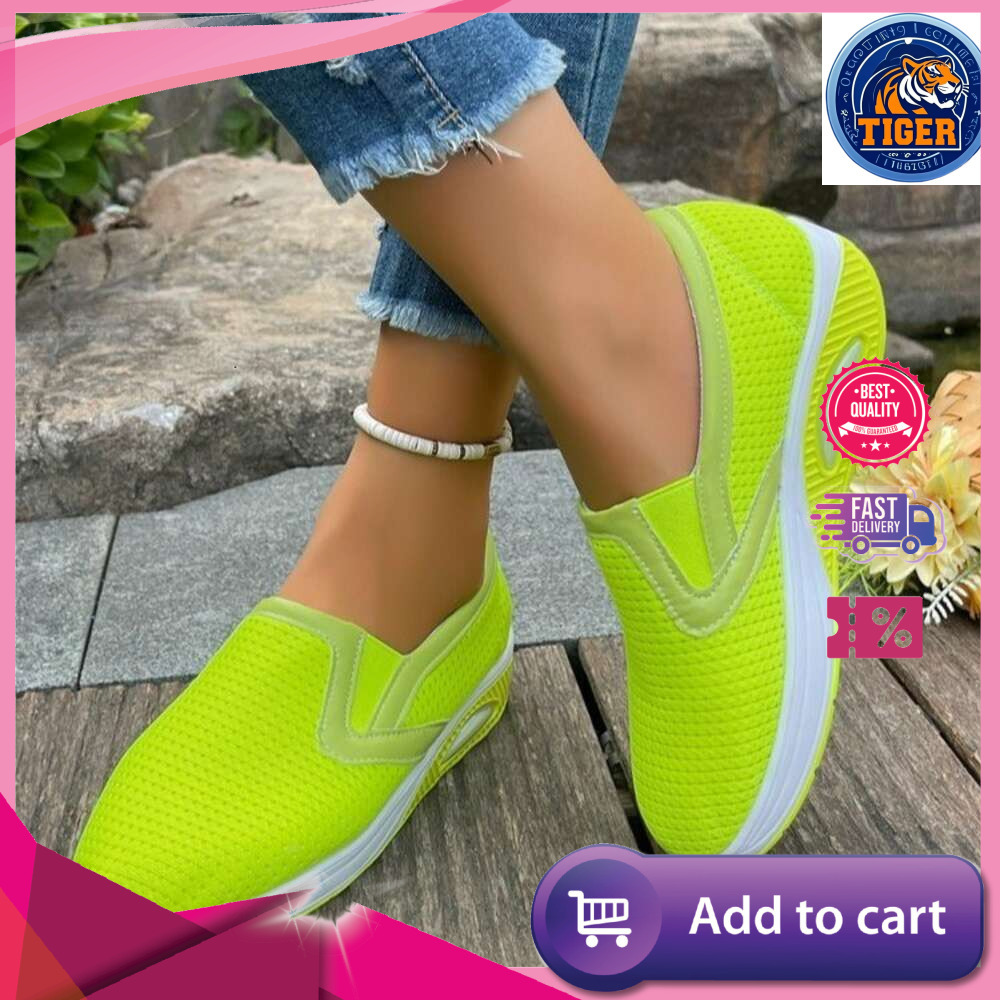 Ddmytiger Summer Temu Large New Women S Fashion Flourishing Green Sports Casual Single Shoes Outdoor Shoes