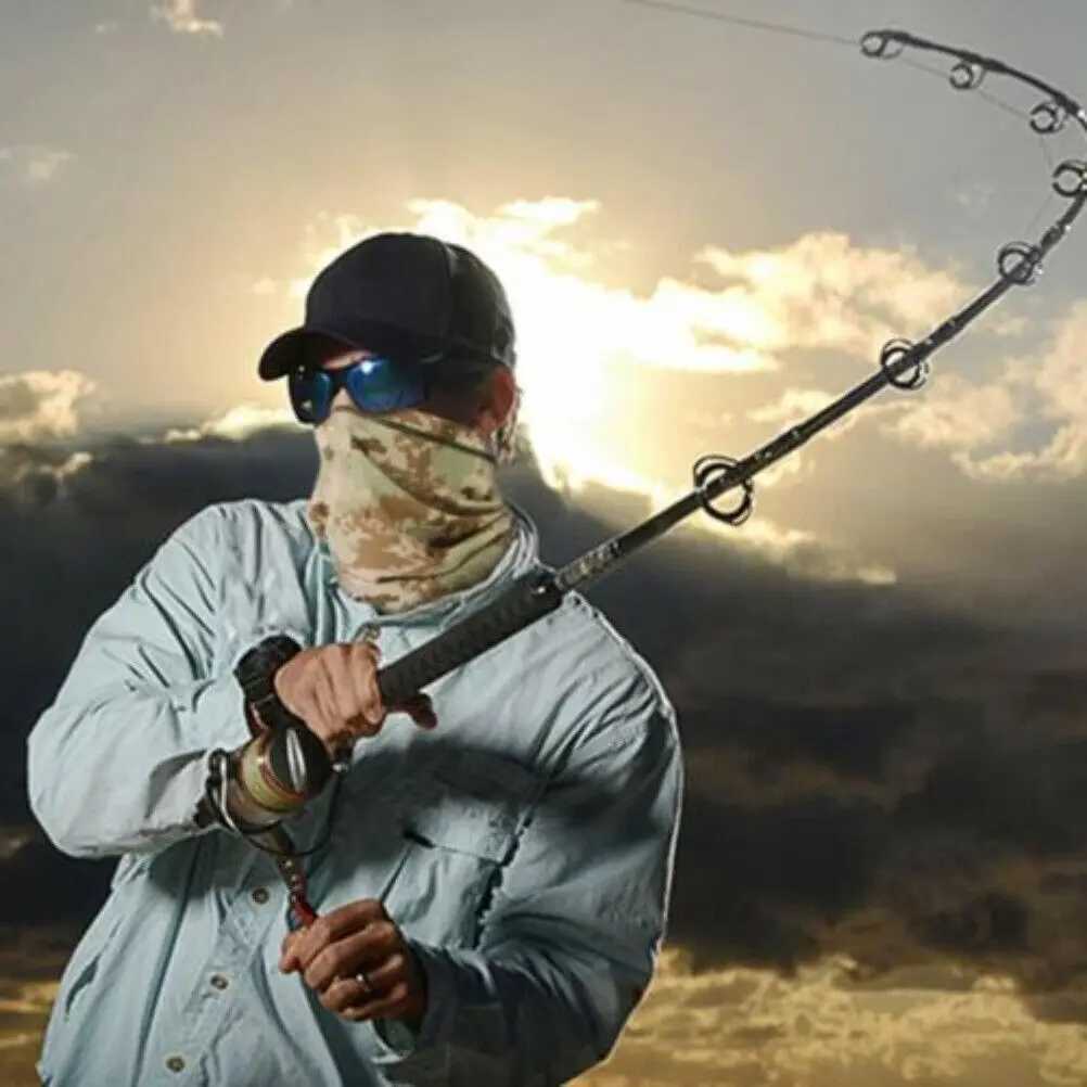 Tactical Face Mask UV Protection Neck Gaiter Bandana Military Cycling Hking Hunting Tube Scarf Motorcycle Head Hood Men WomenW250512