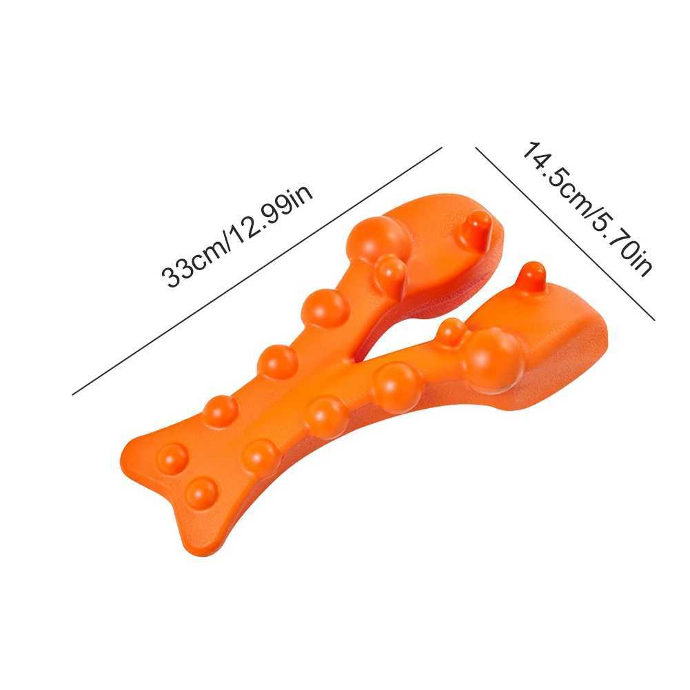 Cervical Traction Device Ergonomic Trigger Point Massager Tool Portable Cervical Spine Massage Pillow for Neck Shoulder BackW250512