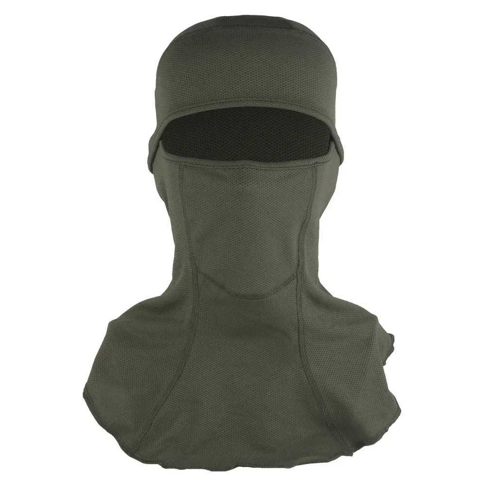 Balaclava Cycling Full Face Mask Outdoor Sports Hunting Hiking Skiing Mask Motorcycle Helmet Inner Cap Tactic Breathable HeadgearW250512