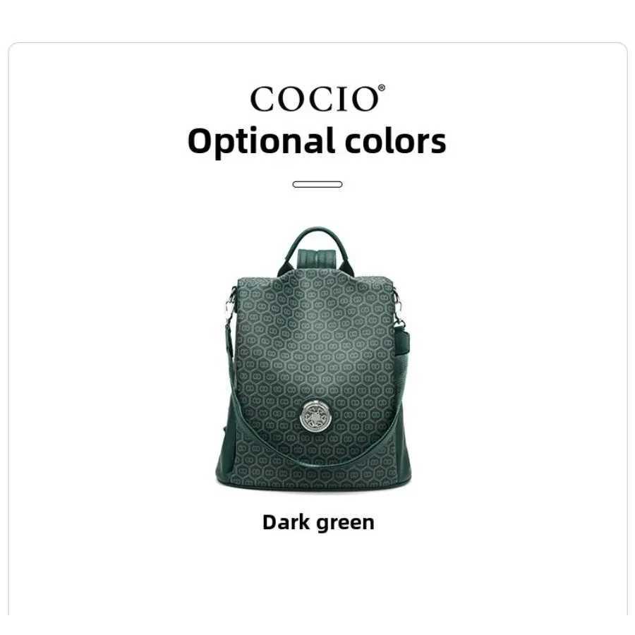 New peacock green shoulder bag fashion simple versatile leisure backpack this years popular womens bags Z250512-1