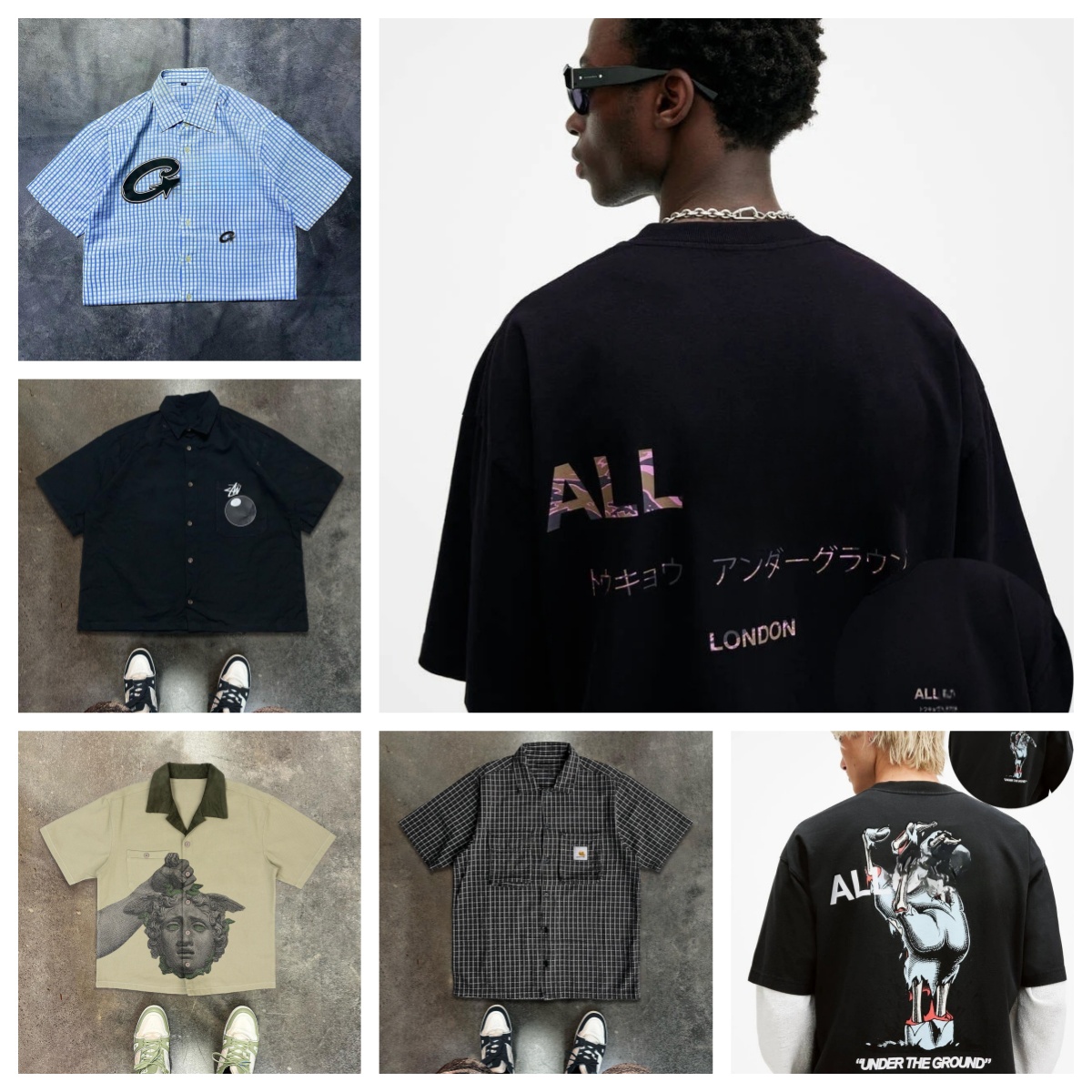 Men&#039;s designer T-Shirts polo shirt Streetwear Graphic Print Oversize Cotton T-Shirt Harajuku Long Sleeves Tee Clothing Designer Women Summer Tops men clothes