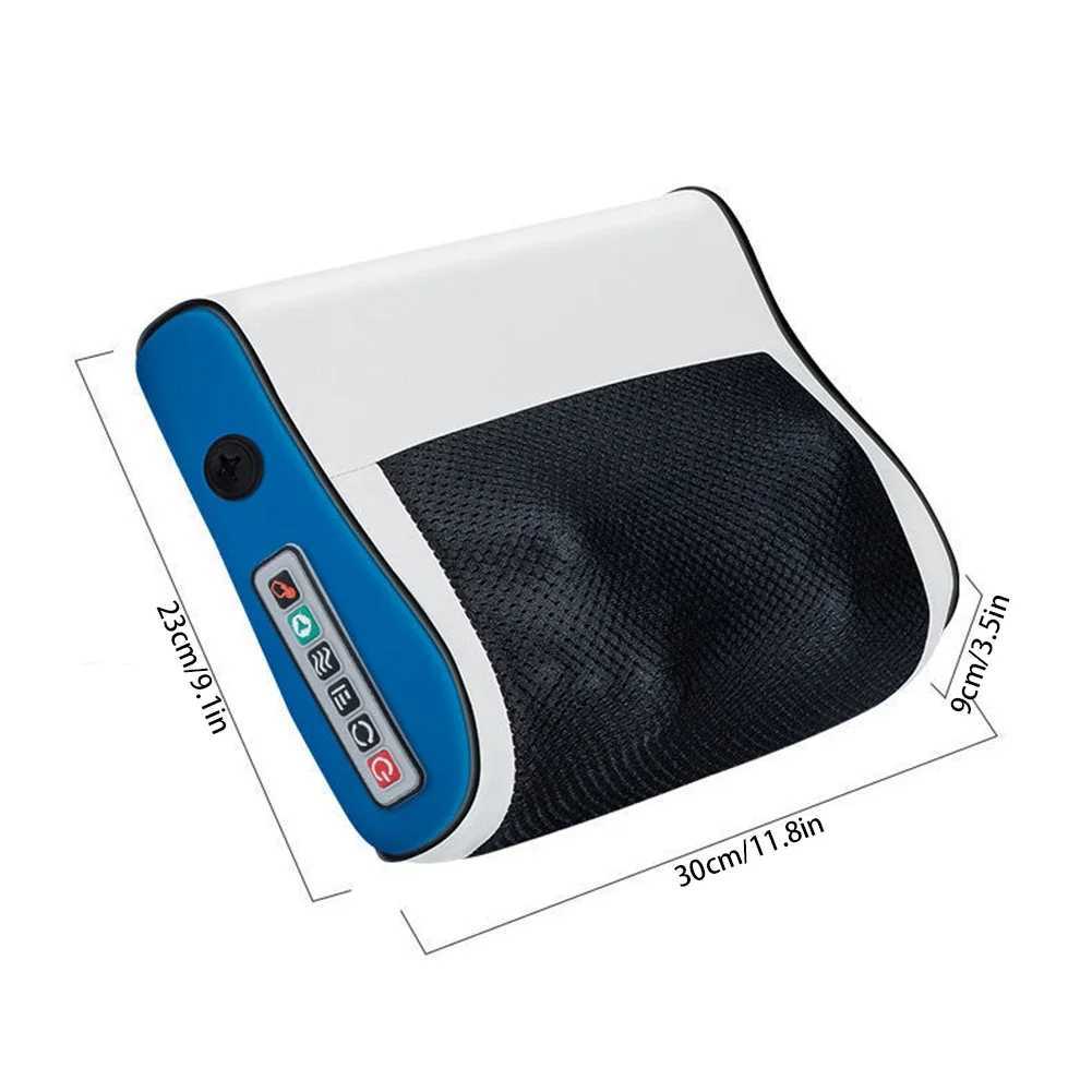 3 Modes Cervical Massage Pillow Multifunctional Hot Compress Neck Massager Car Cervical Spine Massage for Teens Adults EldelyW250512