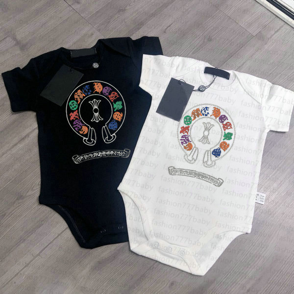 Summer newborn Rompers baby Boys girls designer print Fashion 100% cotton comfortable Frog pants jumpsuit kids Jumpsuits children's clothing