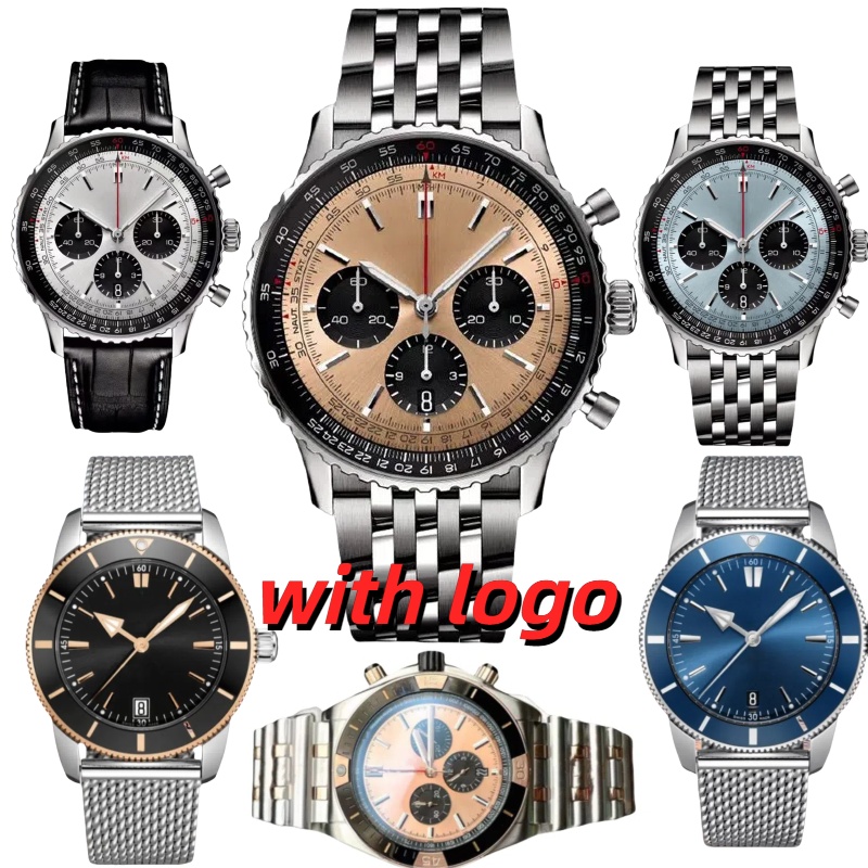 women watch mens watch VK quartz timing code automatic mechanical watch stainless steel wrist sapphire glass 2831 core watch super bright night light AAA quality box