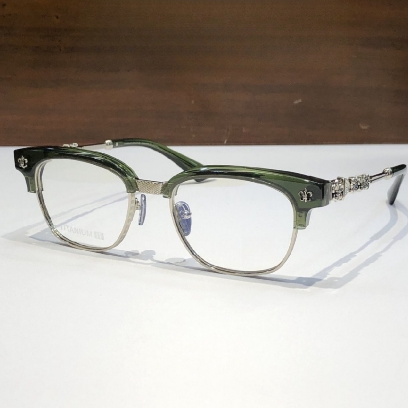 High Quality Men optical glasses Classic Luxury Designer Women eyeglass Titanium Punk Business Design Prescription Spectacle Frames with box 8224 SIZE