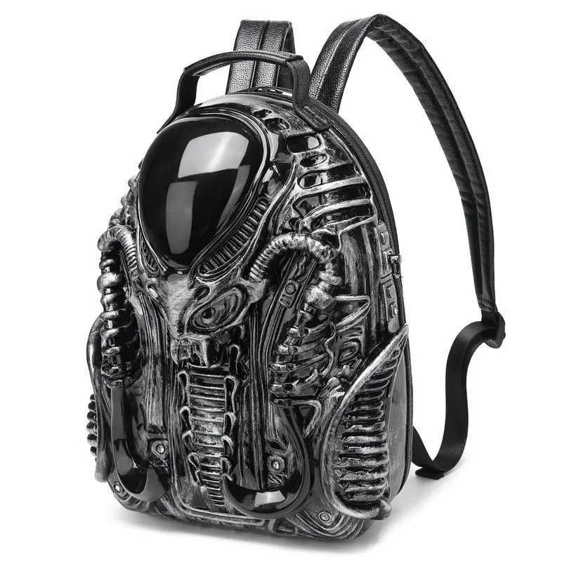 Personality Harajuku Punk Men Backpacks High-capacity Fashion Y2k Aesthetic Schoolbag Women Vintage Grunge Backpack for Students Z250512