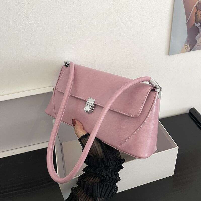 free shipping designer bags High end 2025 new niche design for women's fashion, light luxury, versatile, single shoulder armpit bag, hand-held li
