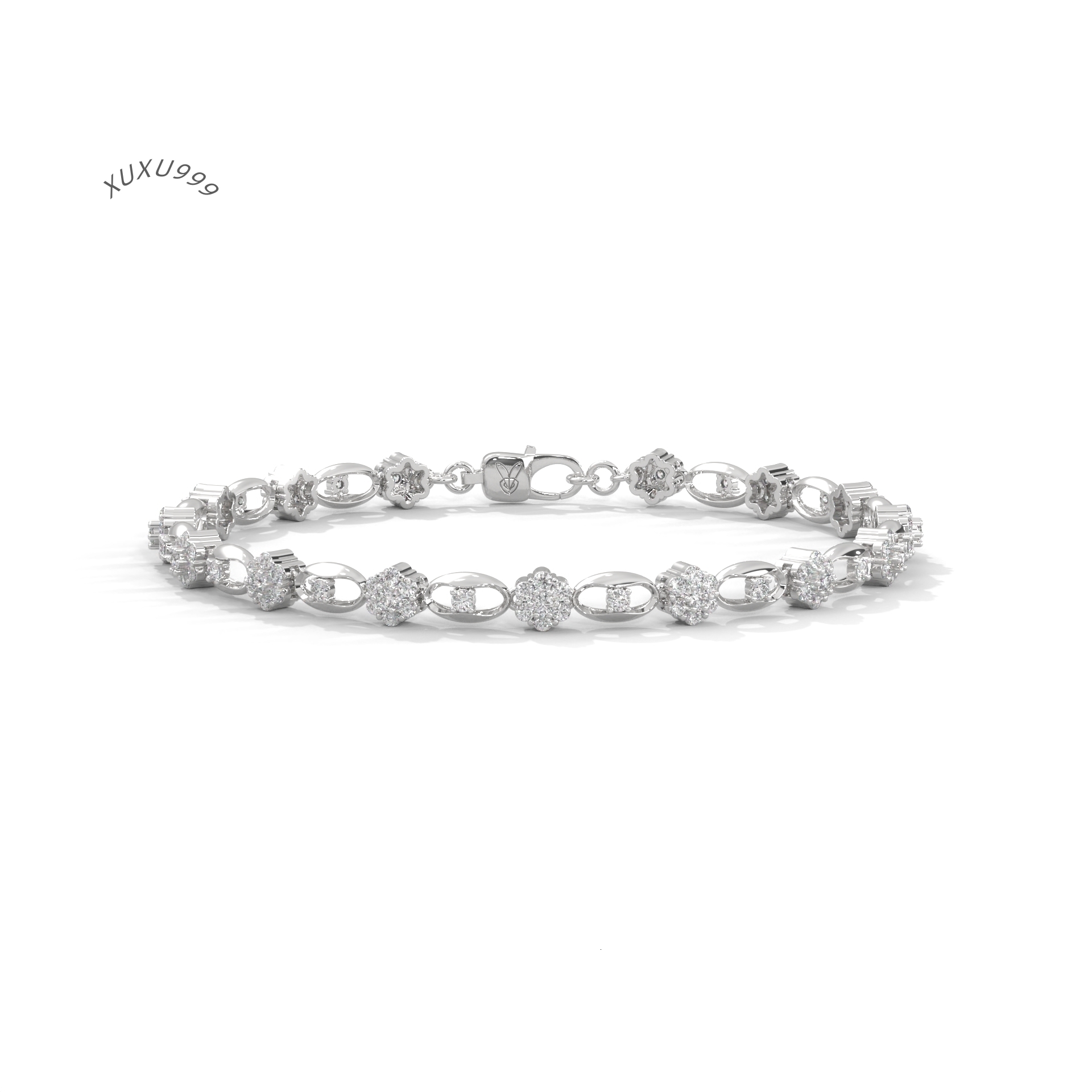 Silver Moissainite Diamond Tennis Bracelet Sustainable Luxury for the Modern Consumer