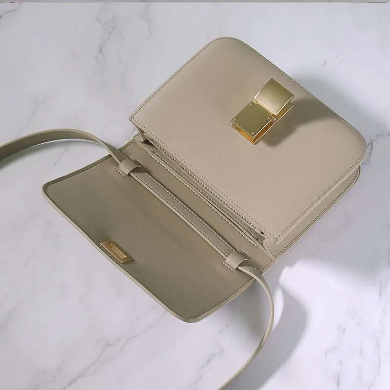 Designer bag231 Designer Tofu Bags Square One Shoulder Crossbody Fashion Commuter Top Quality Genuine Leather Women's Bag