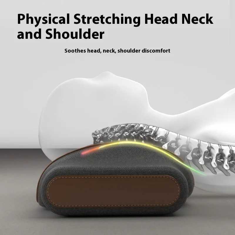 New Relieve Fatigue Airbag Neck Massage Constant temperature hot compress Pillow Electric vibrate Smart Kneading Massage PillowW250512