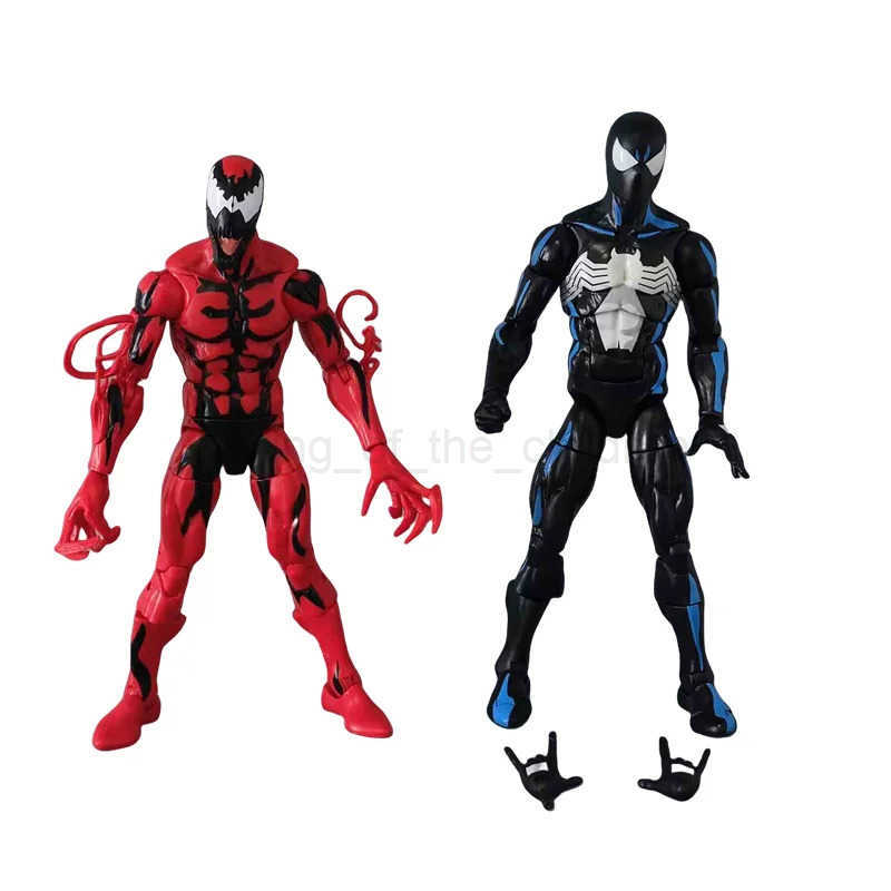 Disney Marveles Studios Legends Spider Man Vs Carnage Action Figure Model Toys Deadpool Avengers Venom Collection Doll Kids Toy Gift W250512