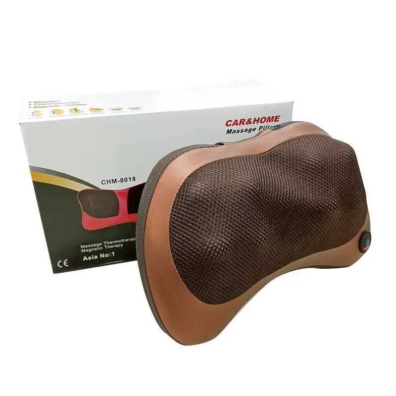 Massage Pillow with Heat Back Massager for Pain Relief Deep Tissue Gifts for Men Women for Whole Body Muscle RelaxW250512