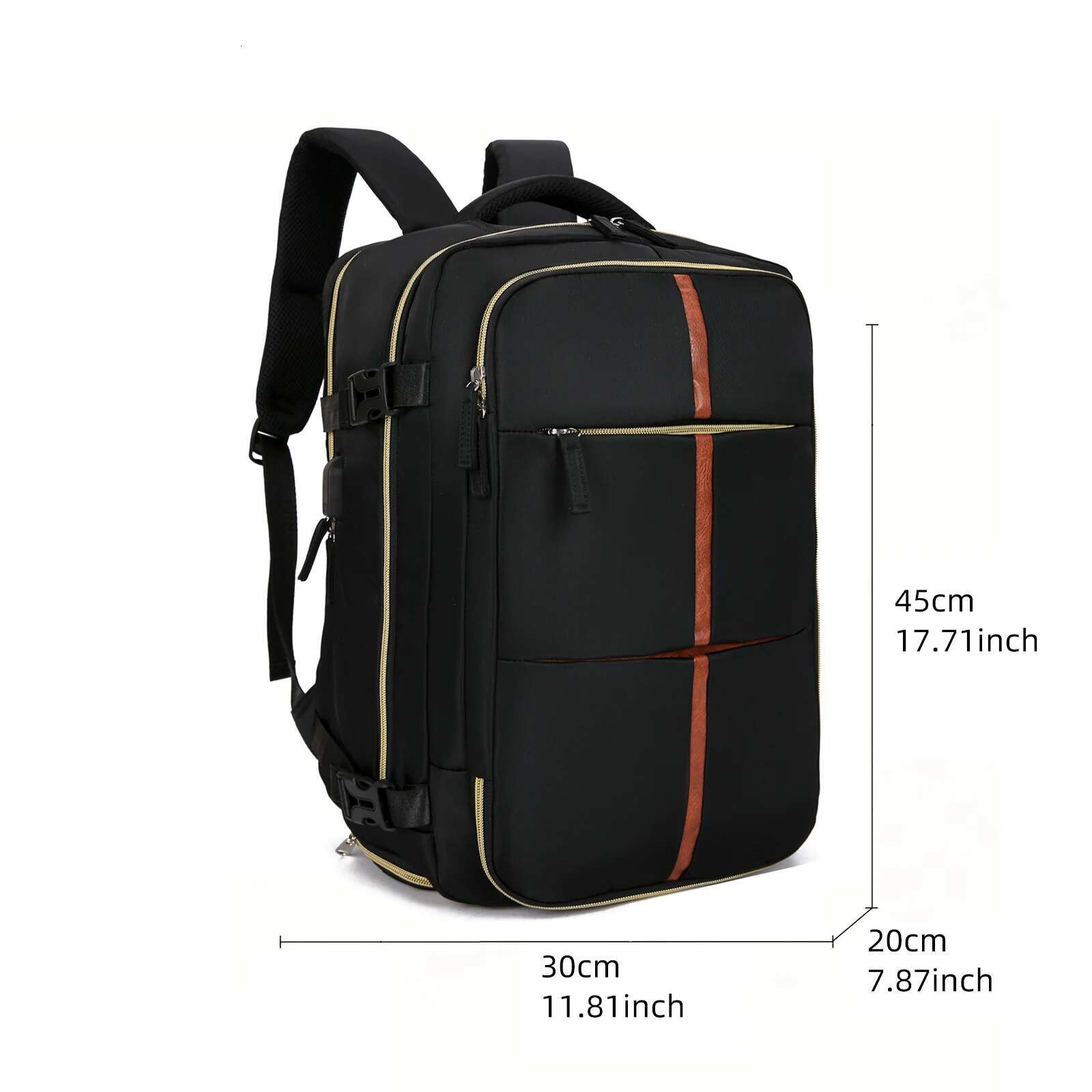 Multifunctional Travel Backpack Airline-approved Laptop Schoolbag Outdoor Sports Daypack With Shoes Compartment