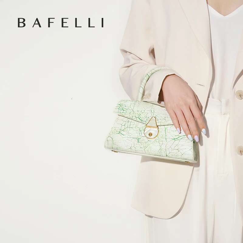 BAFELLI 2025 NEW Women's HANDBAG DESIGNER BRAND FASHION HANDHELD PURSE ORIGINAL STYLE LEATHER TREND LADIES BAGS SHOULDER