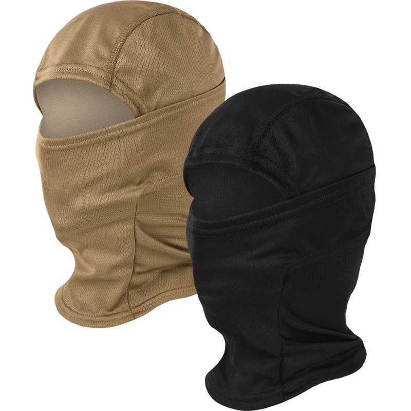 Tactical Camouflage Balaclava Full Face Mask CS Wargame Army Hunting Cycling Sports Helmet Liner Cap Military Multicam CP ScarfW250512