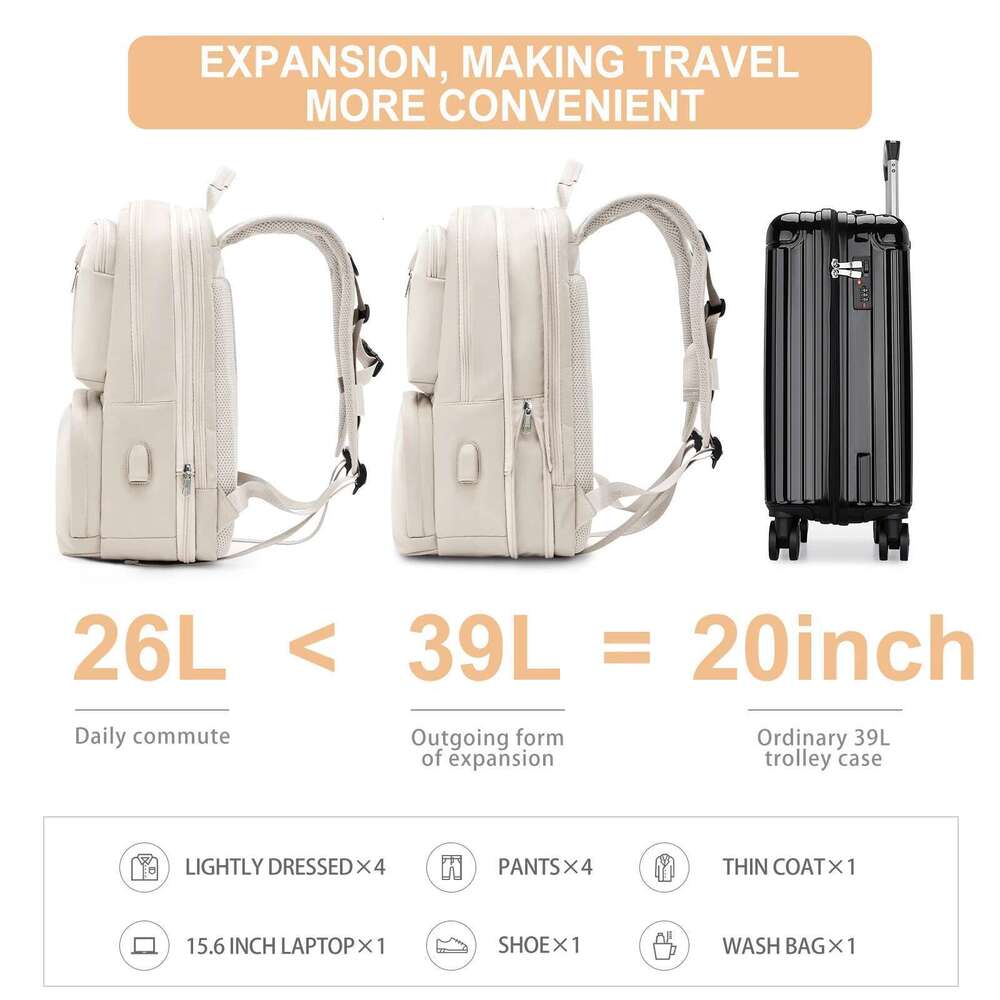 Female Backpacks For University Students Waterproof Ryanair 40X20x25 Carry Ons Travel Backpack Bag Fashion School Bags