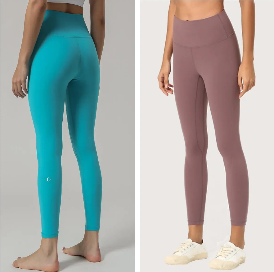 A47 Women Two-Sided Buffing Brushed Yoga Pants High Waist Leggings Women Sports Yoga Pants Gym Leggings