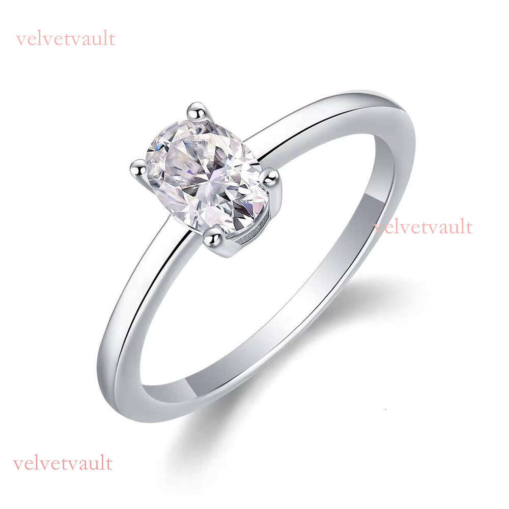 Elegant Card Rubble Oval Cutting Ring - Pointed Set Made of Pure Silver, Sizes 5-9, USA, Eternal Beauty