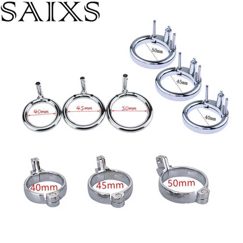 Cock Cage Ring Part Penis Lock Ring Male Chastity Device Part Ring CB6000 3 sizes for choice Drop Shipping W250512