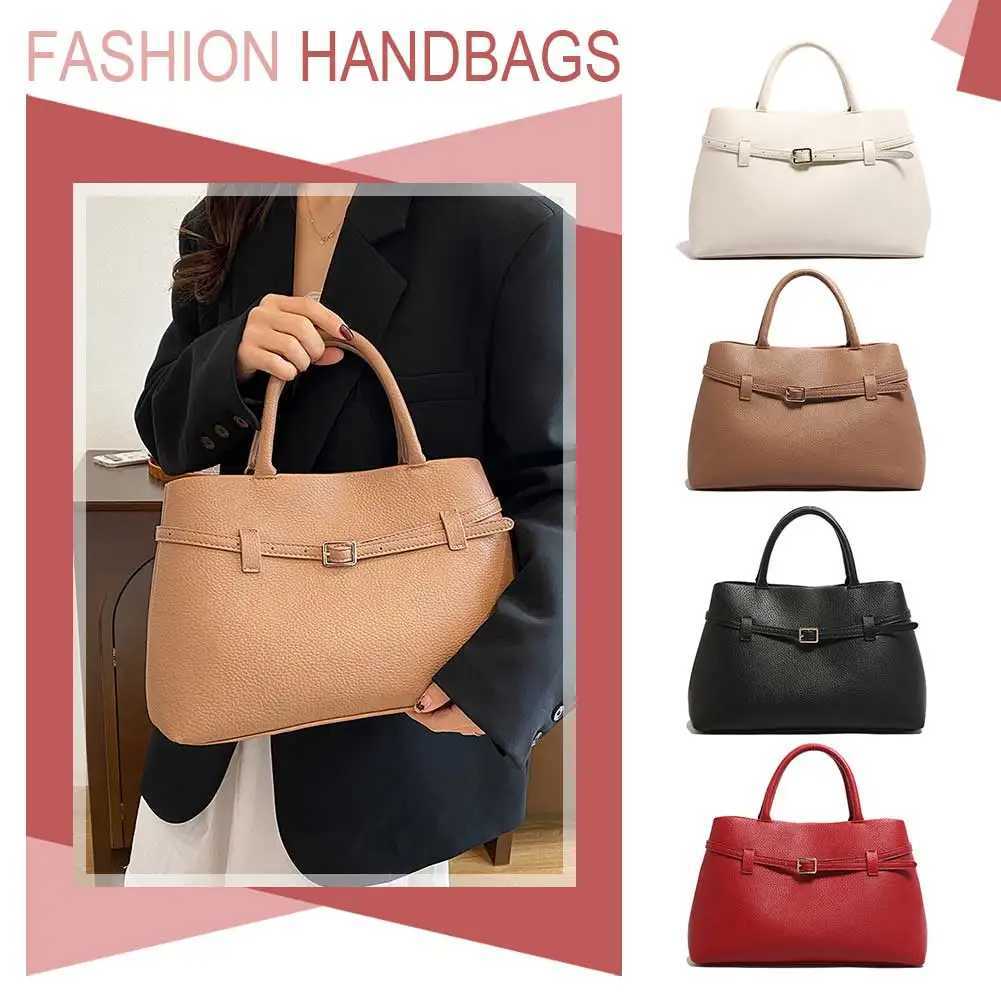 Women Top Handle Bag PU Leather Satchel Purses Large Capacity Lock Handbags Ladies Tote Bag Womens Purse Work BagXJ250512